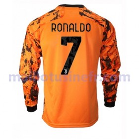 Maillot de Foot Juventus Cristiano Ronaldo 7 Troisième 2020-21 Manches Longues